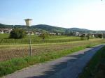 Pohled na vinice v okolí města Eisenstadt / Neusiedlersee-Hügelland (Rakousko).