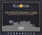 Terrarossa 2007, Vino Nobile di Montepulciano DOCG, Fattoria di Palazzo Vecchio