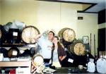 Tak jsme se učili prodávat víno - vinotéka Platja de Aro, dovolená - Costa Brava, Španělsko 26.7.2002