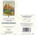 Etiketa Chardonnay 2000 pozdní sběr - Agrosovín Boršice a.s.