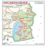 Mapa Neusiedlersee DAC.
