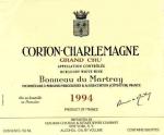 Corton-Charlemagne - Bonneau du Martray