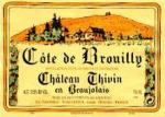 Côte de Brouilly - Château Thivin