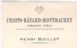 Criots-Bâtard-Montrachet Grand Cru - Boillot