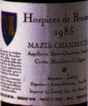 Mazis-Chambertin - Hospice de Beaune