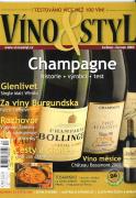 Obálka tohoto čísla časopisu Víno & Styl.