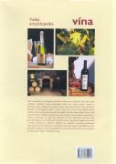 Zadní strana publikace Velká encyklopedie vína.