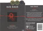 Etiketa Red Knot by Shingleback Shiraz - Shingleback Wine Pty Ltd, McLaren Vale, Austrálie.