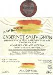 Etiketa Cabernet Sauvignon 2008 pozdní sběr (barrique) - Vinařství Vladimír Tetur Velké Bílovice.