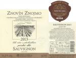 Etiketa Sauvignon 2013 pozdní sběr - Znovín Znojmo a.s..