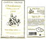 Etiketa Chardonnay 1999 výběr z hroznů - Vinné sklepy Valtice, a.s.