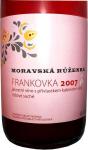 Lahev Moravská Růženka (Frankovka) 2007 kabinet (rosé) - Nové vinařství a.s. Měřín.