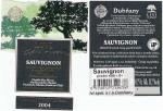 Etiketa Sauvignon 2004 pozdní sběr - LIVI s.r.o. Dubňany.