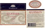 Etiketa Ulysses 2004 Syrah - Marsovin Winery, Malta.