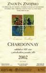 Etiketa Chardonnay 2002 pozdní sběr - Znovín Znojmo a.s.