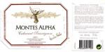 Etiketa Montes Alpha 2003 Cabernet Sauvignon - Montes s.a., Chile.