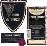 Etiketa Tramín červený 2005 neskorý zber (pozdní sběr) - Vitis trade s.r.o. provoz Pezinok, Slovensko.