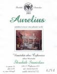 Etiketa Aurelius 2001 odrůdové jakostní - Škrobák Stanislav, Čejkovice.