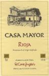 Etiketa Casa Mayor - Denominación de Origen Calificada (DOC) – La Rioja.