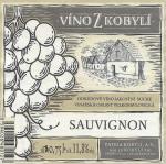 Etiketa Sauvignon 2002 odrůdové jakostní - Patria Kobylí a.s. 