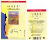Etiketa Cabernet Sauvignon 2001 (barrique) - Vinné sklepy Valtice, a.s.