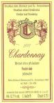 Etiketa Chardonnay 2000 pozdní sběr – Alena Cíchová Blatnice pod Sv. Antonínkem.