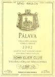 Etiketa Pálava 2002 výběr z hroznů - Víno Mikulov a.s.