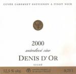 Etiketa Denis d´Or 2000 známkové jakostní - Znovín Znojmo a.s.