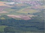 Pohled z ptačí perspektivy na terasy viniční tratě Lumperky. Zdroj: Tomáš Čačík.