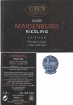 Etiketa Maidenburg (Riesling) 2008 pozdní sběr - Vinařství Reisten s.r.o. Valtice.