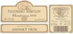 Etiketa Chardonnay 2009 pozdní sběr - Tanzberg Mikulov, a.s.