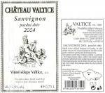 Etiketa Sauvignon 2004 pozdní sběr - Vinné sklepy Valtice, a.s.