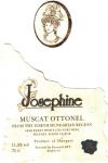 Etiketa Josephine 2001 Muscat Ottonel - Boranal Kft., Kiskőrös, Maďarsko.
