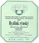 Viněta vína Ryzlink rýnský 2005 pozdní sběr - Vinařství Vyskočil, Blatnice pod sv. Antonínkem