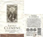 Viněta vína Sankt Clemens známkové jakostní - Znovín Znojmo a.s.