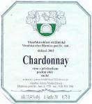 Viněta vína Chardonnay 2003 pozdní sběr - Vinařství Vyskočil - Blatnice pod Sv. Antonínkem.