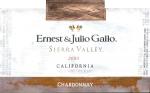 Víněta vína Chardonnay 2005 - Sierra Valley, Ernest & Julio Gallo, California