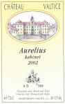 Etiketa Aurelius 2002 kabinet - Vinné sklepy Valtice, a.s.