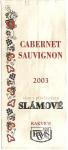 Viněta Cabernet Sauvignon 2003 slámové - Vinné sklepy Rakvice s.r.o. Ravis. 