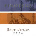 Etiketa Pinotage 2004 - Western Cape, J.A.R.