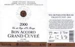 Etiketa Bon Accord Grand Cuvée 2000 Vin de Pays dOc - Znovín Znojmo a.s.
