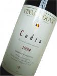 Láhev Codru 1994 Vin de Calitate Superiorã (pozdní sběr) - Taraklia S.A., Moldávie.