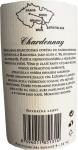 Zadní etiketa Chardonnay 2002 výběr z bobulí - Vinařství Mikrosvín Mikulov, a.s.