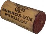 Plný korek délky 38 mm Frankovka 2002 pozdní sběr - Vinařství Mikrosvín Mikulov, a.s.