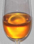 Barva vína Ryzlink rýnský 2000 výběr z bobulí (botrytický) - Vinařství Vondrák Mělník