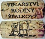 Plný korek délky 45 mm Svatovavřinecké 2005 odrůdové jakostní - Vinařství rodiny Špalkovy, Nový Šaldorf.