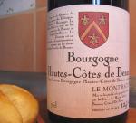 Etiketa Bourgogne Hautes-Côtes de Beaune 2002 AOC 