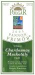 Etiketa Chardonnay + Muskotály 2005 (Cuvée) Pannon Primőr - Polgár Pincészet, Villány, Maďarsko. 