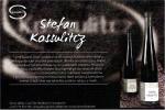 Doplňková etiketa Stefan Kossulitcz 2007 likérové víno - Vinařství rodiny Košuličovy, Hustopeče.