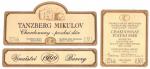 Etiketa skvělého Chardonnay 1999 v pozdním sběru